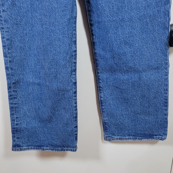 Levi’s Premium Denim Ribcage Straight Ankle Jeans Size 28 - Picture 2 of 10